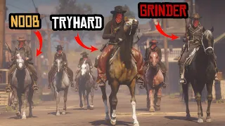 7 Types of Players in red dead online