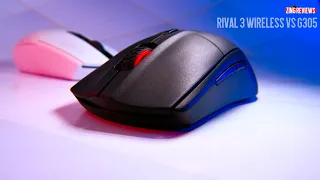 Steelseries Rival 3 Wireless vs Logitech G305 - Коя е по-добрата бюджетна и безжична мишка?