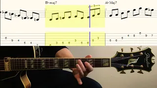 All The Things You Are - Jazz Solo Exercise Wes Montgomery, George Benson, Pat Martino Style