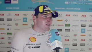 Formula-E FWD Sanya E-Prix - Oliver Rowland Reaction