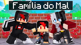 P3DRU foi ADOTADO pela FAMÍLIA DO MAL no Minecraft