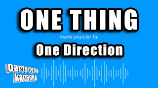 One Direction - One Thing (Karaoke Version)