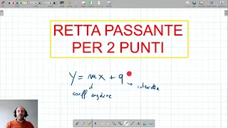 Equazione di una retta che passa per 2 punti noti