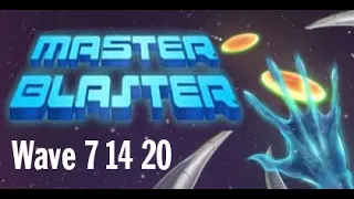 Master Blaster Pinball with mechanics of Fruit Ninja how to Wave 7 Wave 14 & Wave 20