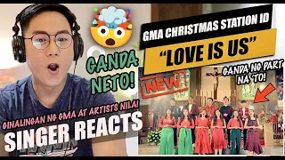 GMA Christmas Station ID 2022: Love is Us | SINGER REACTION