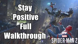 Marvel's Spider Man 2 - Stay Positive Main Story Full Walkthrough