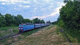 CHS4-076 #train No 258 Chernihiv - Ivano-Frankivsk