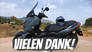 Spenden und Helmvorstellung für Yamaha XMAX 300 Tech Max (2021) | VLOG197