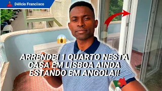 SOBRE A CASA QUE ALUGUEI EM LISBOA!!