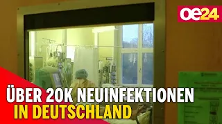 Über 20.000 Neuinfektionen in Deutschland