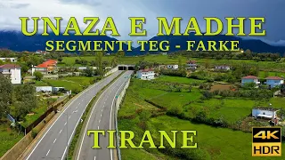 Unaza e Madhe #Tiranë | Segmenti TEG - Farke - 🇦🇱 Albania 2021 [Drone Footage] 4K @MTravelVlog