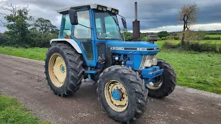 Ford 6610 4wd tractor