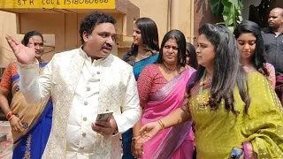 Actress Srivani & Husband Vikram At Mee Kadupu Ninda Hotel Opening | Madam Anthe | Varevah Vikram