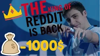 THE KING OF REDDIT IS BACK | SHROUD LOSES 1000$ | CS:GO TOP 10 SHROUD TWITCH CLIPS | #8