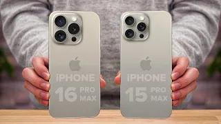 iPhone 16 Pro Max Vs iPhone 15 Pro Max