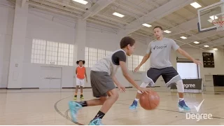 Stephen Curry vs. 11-Year-Old Carnegie Johnson (Degree Commercial)