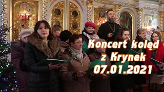 Koncert kolęd z Parafii Prawosławnej w Krynkach