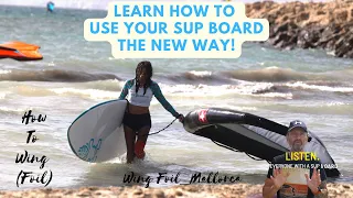 How To Wing Foil. Learn how to use your SUP board in a whole new way!