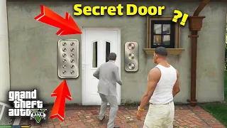 I finally open the ultimate secret door in Michael's house after a mission GTA 5 GTA mods