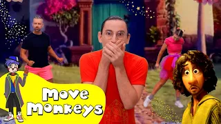 We Don't Talk About Bruno Dance | Encanto | Move Monkeys