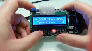 Part 3. LCD Keypad shield + Mega256 + L-Menu + SoftPWM + LED Demos