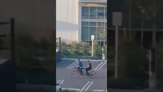 Louis Tomlinson and Zayn Malik riding their bikes | Zouis Malikinson #shorts