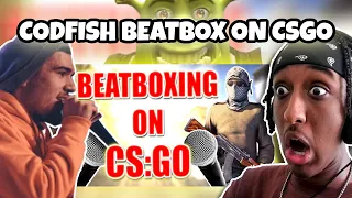 WHEN A BEATBOXER PLAYS CS:GO 4 😱| YOLOW Beatbox Reaction