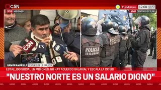 INCIDENTES en la CASA de MISIONES: HABLAN los VOCEROS de la POLICÍA