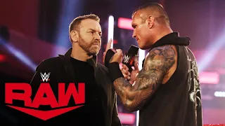 Randy Orton challenges Christian to an Unsanctioned Match: Raw, June 15, 2020