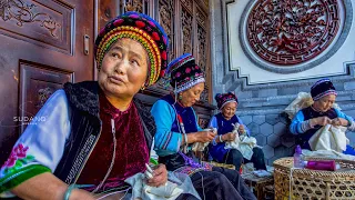 【4K】Traditional Chinese Villages: Xizhou Ancient Town, Dali, Yunnan