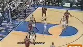 Allen Iverson 26pts vs L.Sprewell 39pts Warriors 96/97 NBA