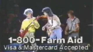 Eddie Van Halen & Sammy Hagar - Rock And Roll (Farm Aid)