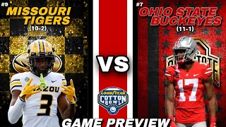 Ohio State Buckeyes vs Missouri Tigers Cotton Bowl Classic Preview