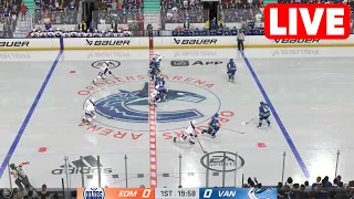NHL LIVE🔴 Edmonton Oilers vs Vancouver Canucks | Game 5 - 16th May 2024 | NHL Full Match - NHL 24