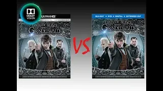 ▶ Comparison of FB: The Crimes of Grindelwald 4K Dolby Vision (4K DI) vs Regular Blu-Ray Edition