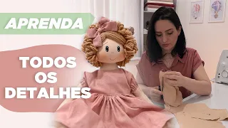 Aula 01: Aprenda a Criar sua Própria Boneca de Pano - Passo a Passo!