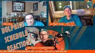 Miami Dolphins Schedule Release Reaction | DolphinsTalk Podcast