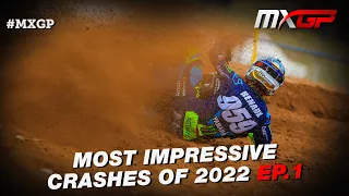 Most Impressive Crashes of 2022 | EP.1 | MXGP #MXGP #Motocross