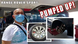 FAMVLOG 46 CHANGING TO BIGGER TIRES (RANGE ROVER SPORT SUPER CHARGED)