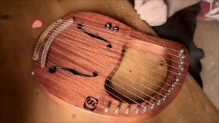 My first song on Lyre Harp,the "TUTORIAL"