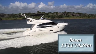 2 Meridian Yachts 391 Sedan Test 2013  By BoatTest com 1