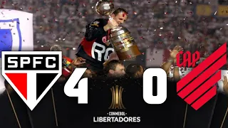 São Paulo 4 x 0 Athletico-PR ● Final Libertadores 2005 Gols e Melhores Momentos HD