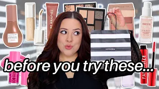 I TRIED NEW VIRAL MAKEUP AT SEPHORA! Here's what to AVOID...👀