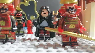 Samurai battle:The last stand| Lego [Stop motion]​