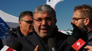 Taranto, protesta della polizia penitenziaria: “Non vogliamo più essere presi in giro”