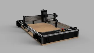 CNC Router Animation