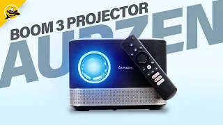 BEST All-In-One Projector I've Tested! - AURZEN Boom 3