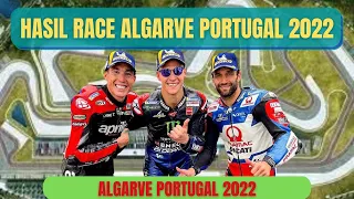 Hasil MotoGP Algarve Portugal 2022. Pemenang MotoGP Portugal 2022. Juara MotoGP Portugal 2022.