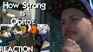How Strong is Obito? REACTION