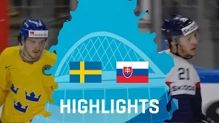 Sweden - Slovakia | Highlights | #IIHFWorlds 2017